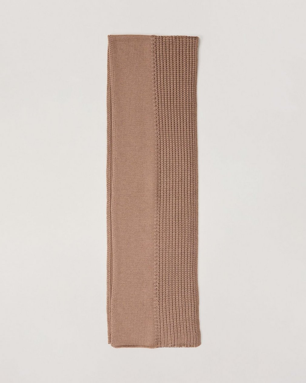 Ryan Knit Scarf Warm Taupe