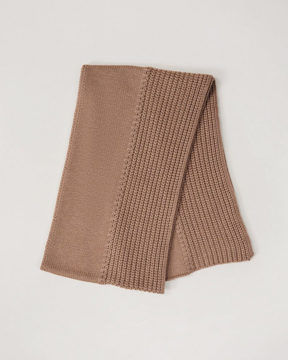 Ryan Knit Scarf Warm Taupe - Image 3