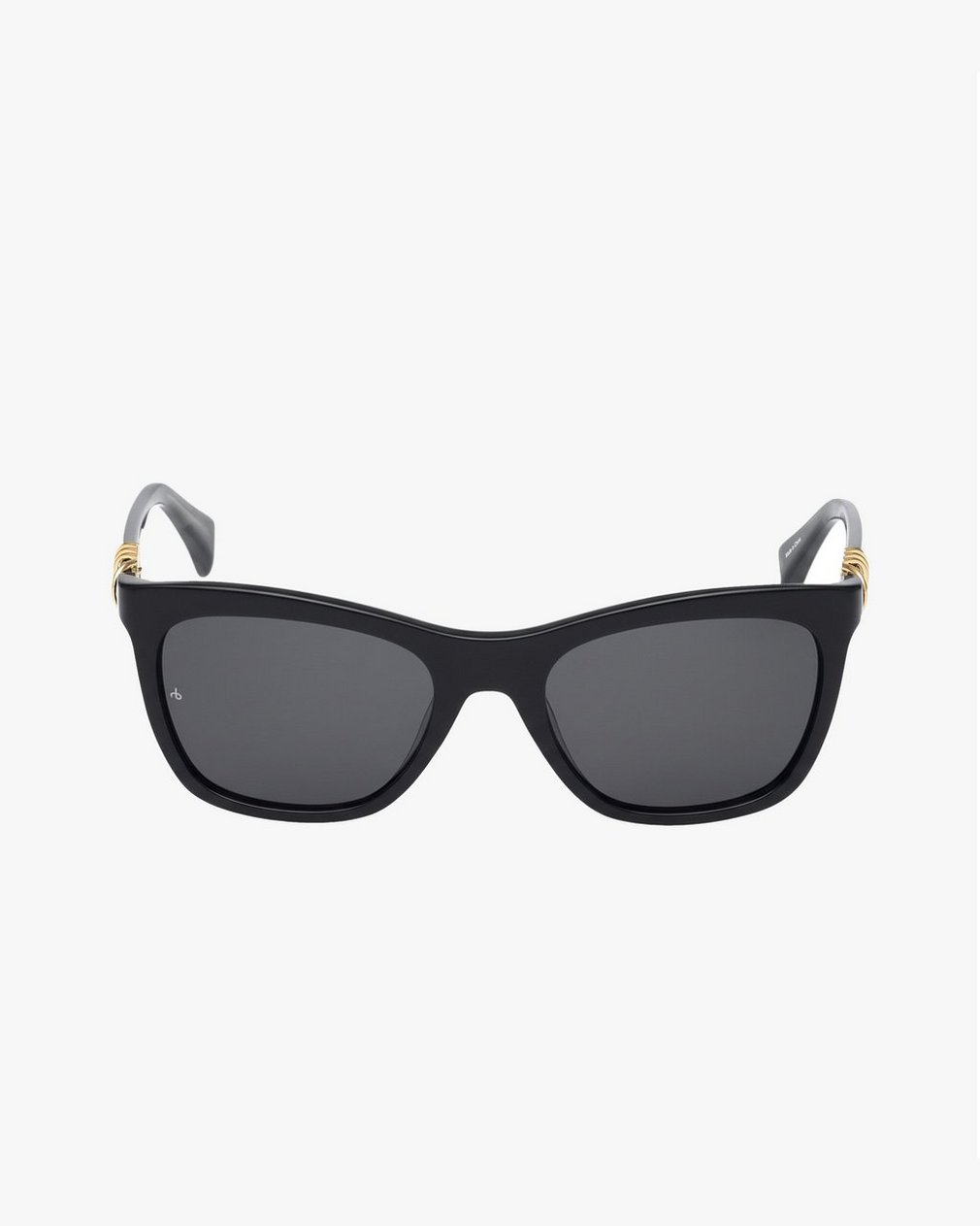 Renee Square Sunglasses Black Blue
