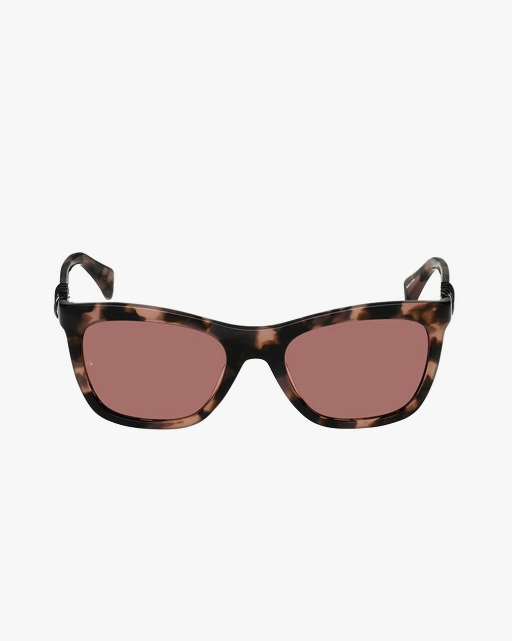 Renee Square Sunglasses Peach Rose