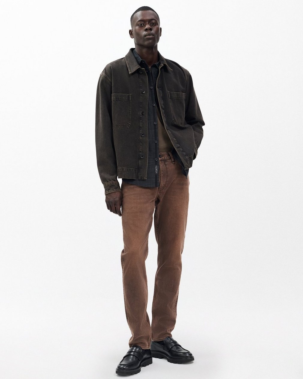 Fit 2 Slim Jeans Brownstone