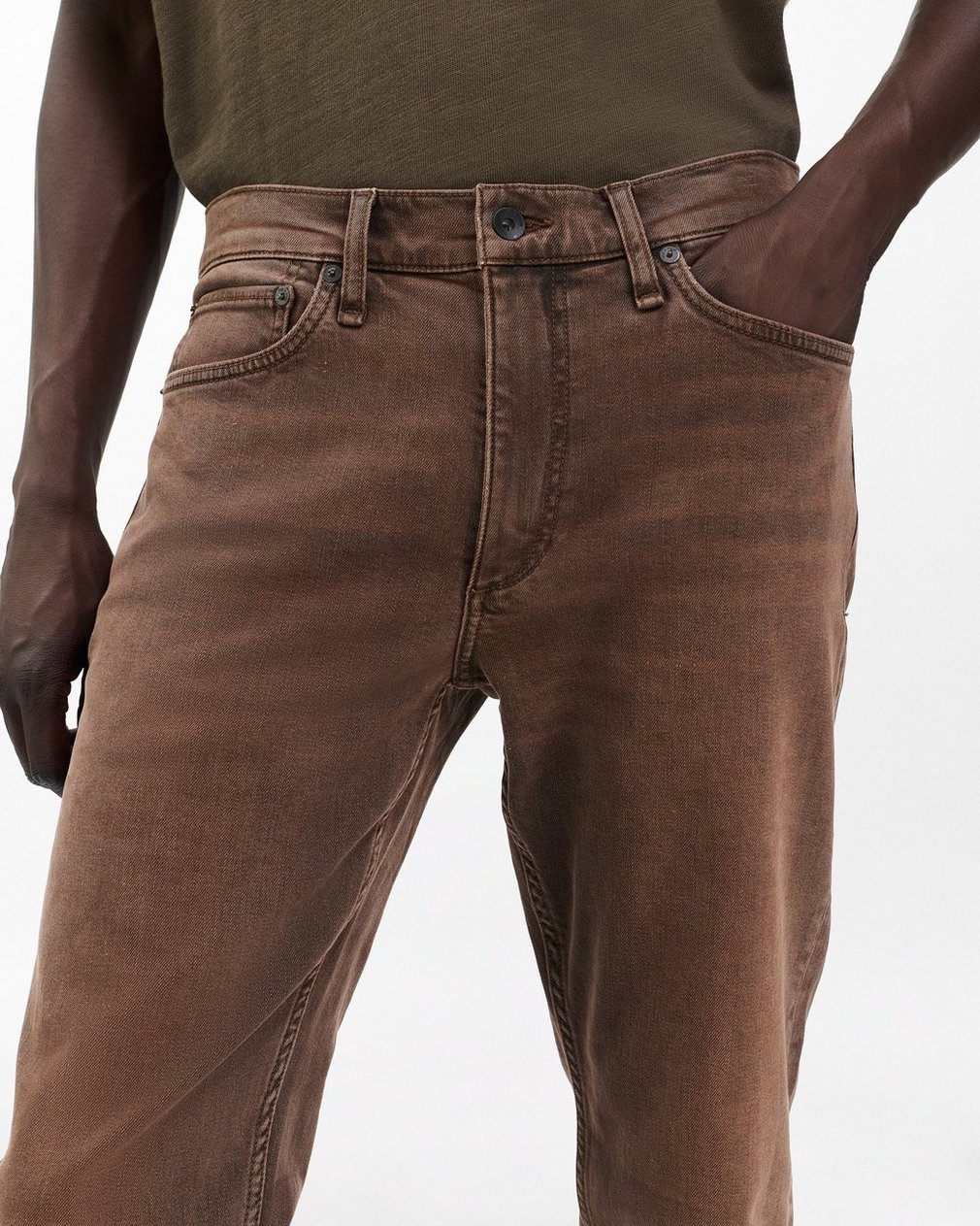 Fit 2 Slim Jeans Brownstone - Image 4