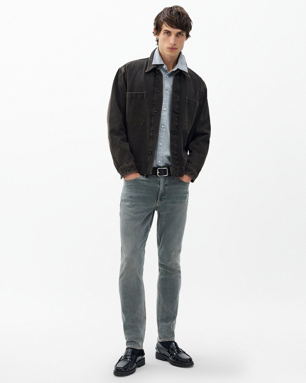 Fit 2 Slim Jeans Granite Blue