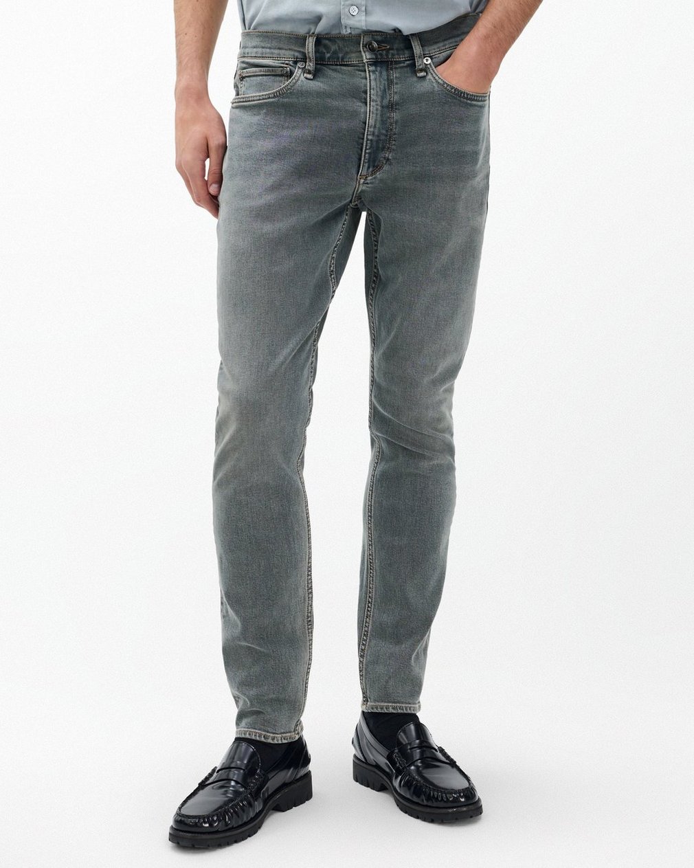 Fit 2 Slim Jeans Granite Blue - Image 3