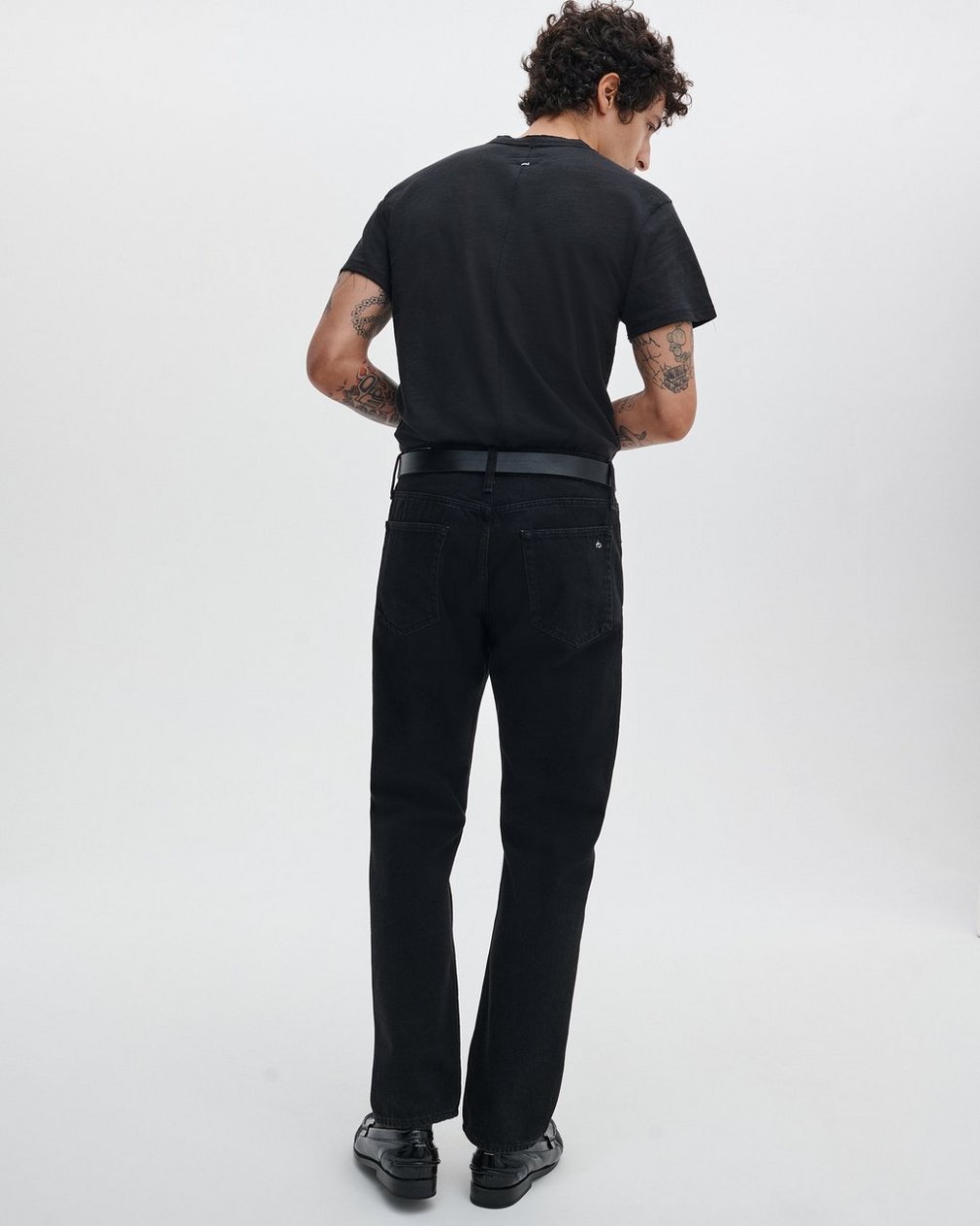 Fit 2 Black: Slim Fit Black Authentic Stretch Jean - Image 6