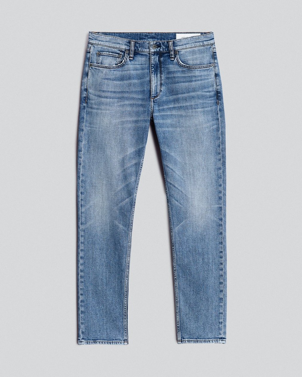 Fit 2 Carter: Slim Fit Medium Indigo Authentic Stretch Jean - Image 2