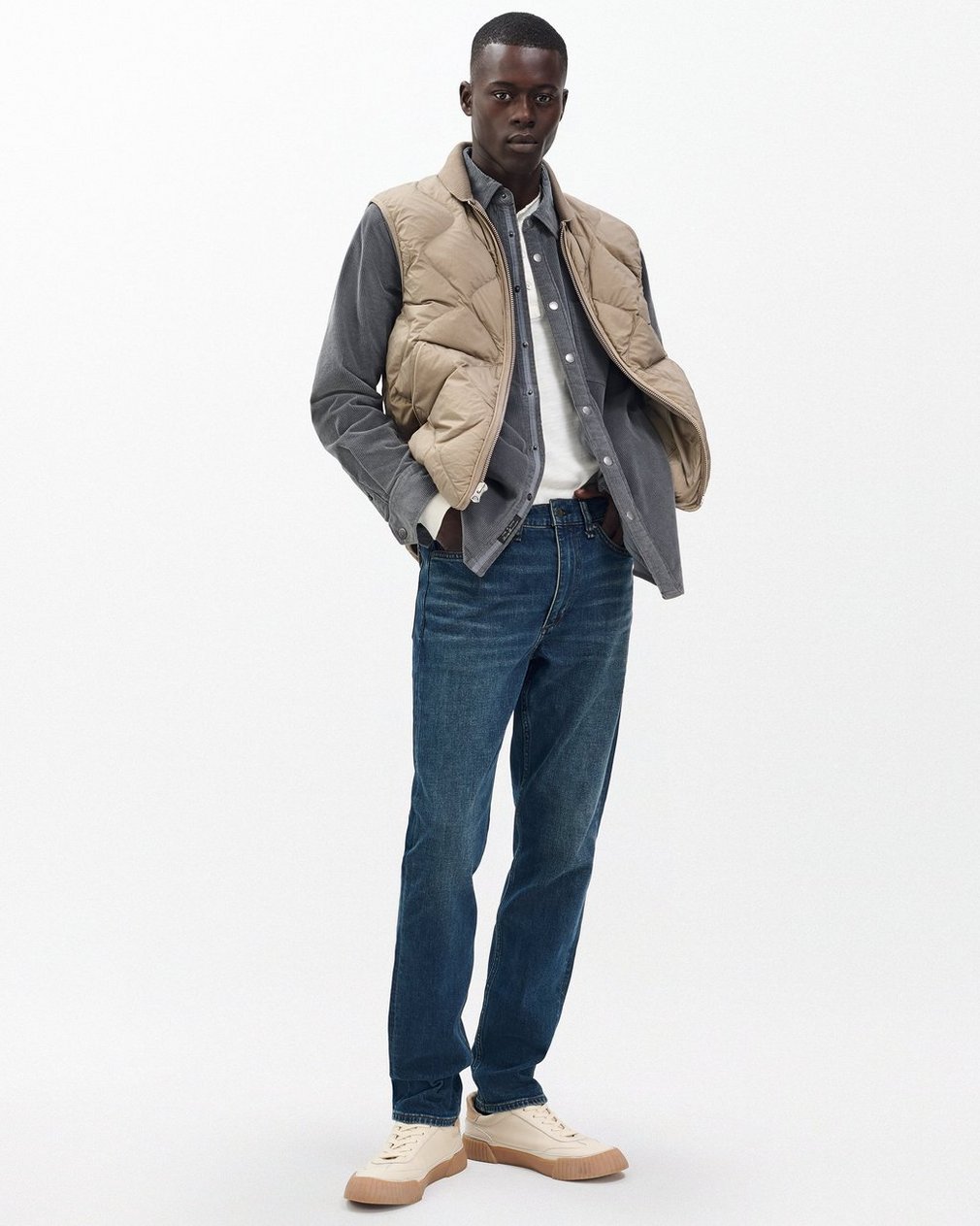 Fit 2 Cole: Slim Fit Dark Indigo Authentic Stretch Jean