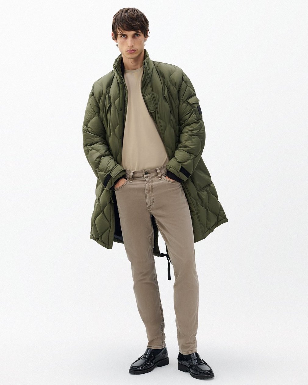 Fit 2 Slim Fit Jean Dark Taupe - Image 3