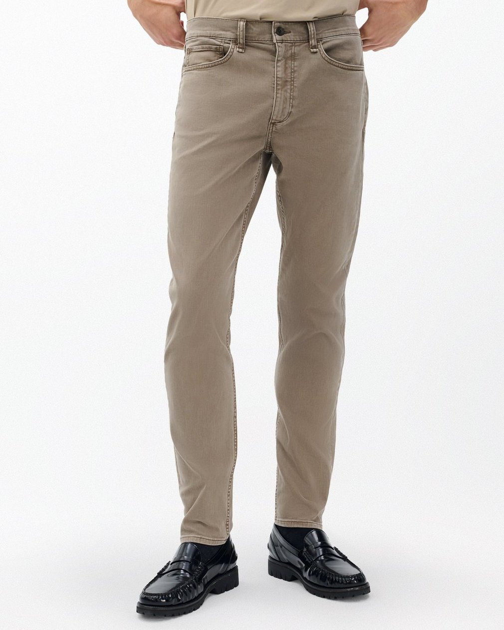 Fit 2 Slim Fit Jean Dark Taupe - Image 4