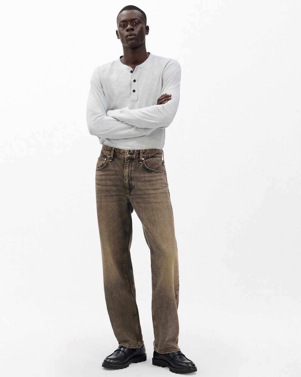 Fit 4 Straight Jeans Jade Grey - Image 3