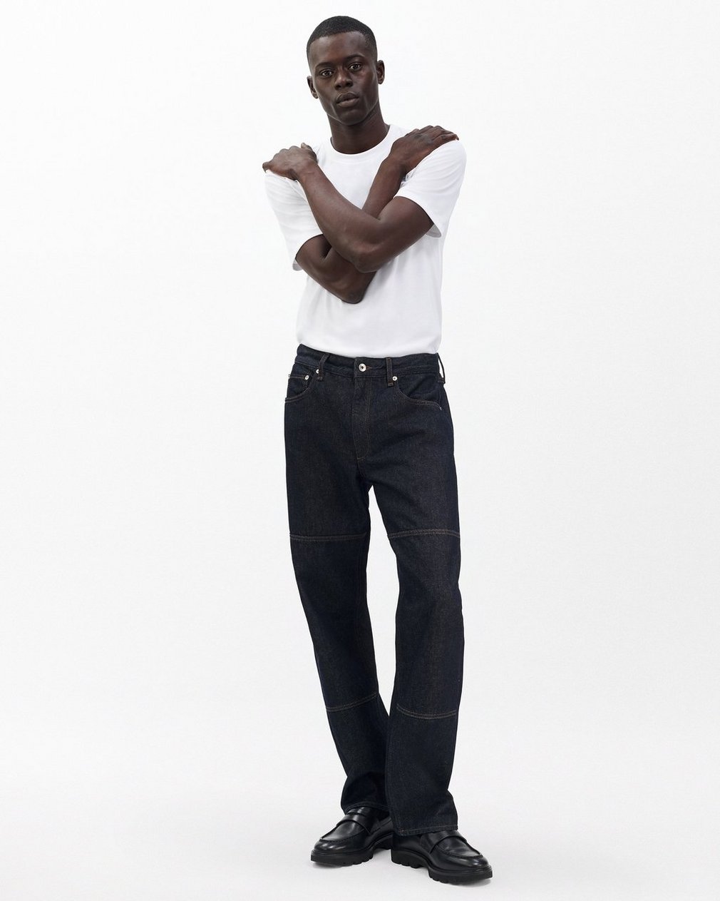 Fit 4 Workwear Straight Jeans Resin Rinse - Image 3