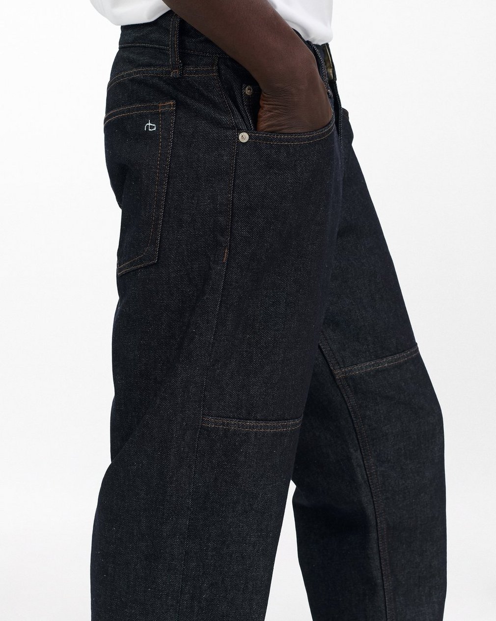 Fit 4 Workwear Straight Jeans Resin Rinse - Image 5