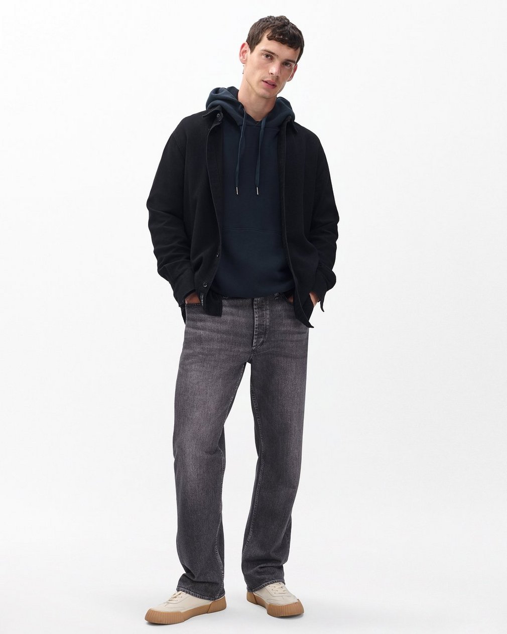 Miramar Fit 4 Straight Pants Faded Black