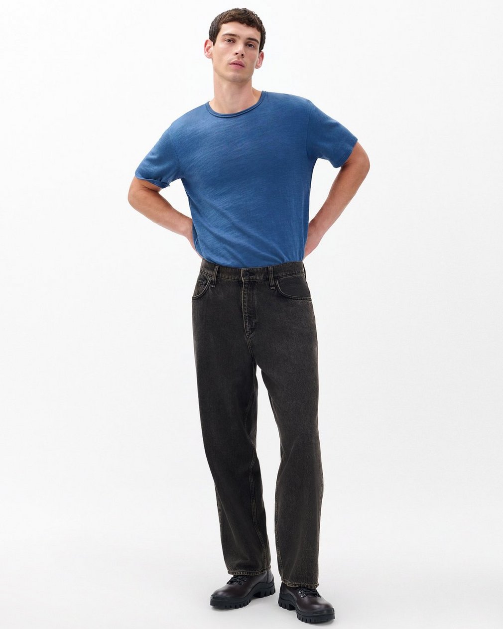 rbBAGGY Fit Jeans Brown Black - Image 3