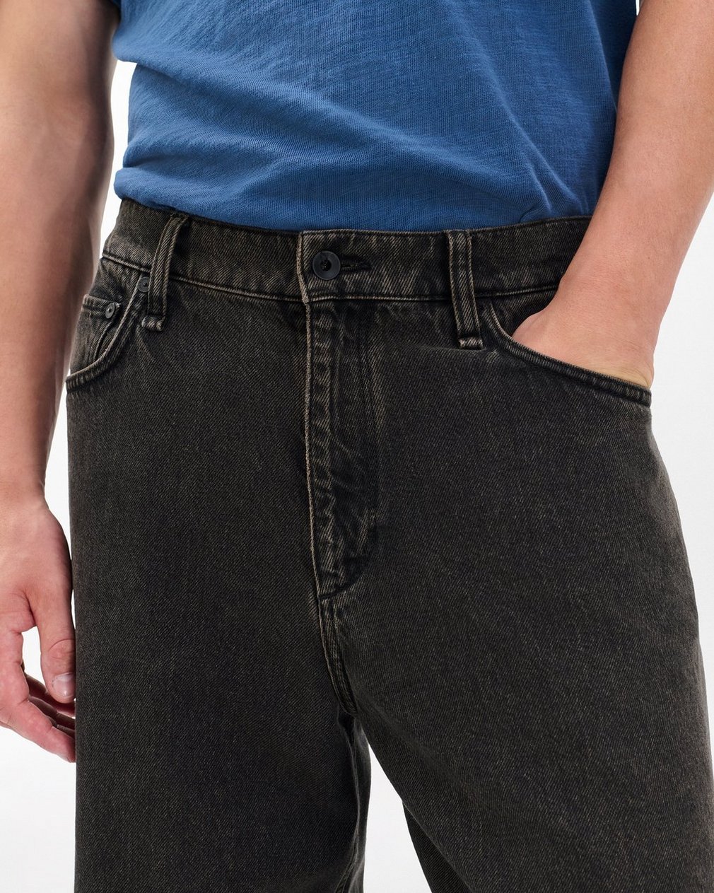 rbBAGGY Fit Jeans Brown Black - Image 5