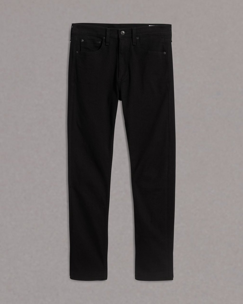 Fit 1 Black: Skinny Fit Black Aero Stretch Jean - Image 2