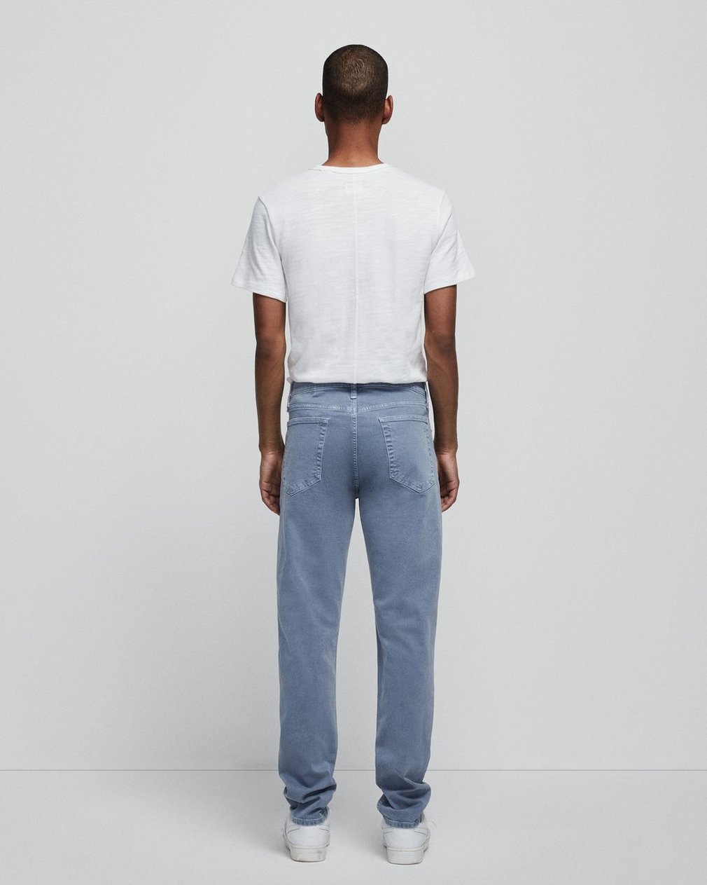 Fit 2 French Blue: Slim Fit Medium Indigo Aero Stretch Jean - Image 5