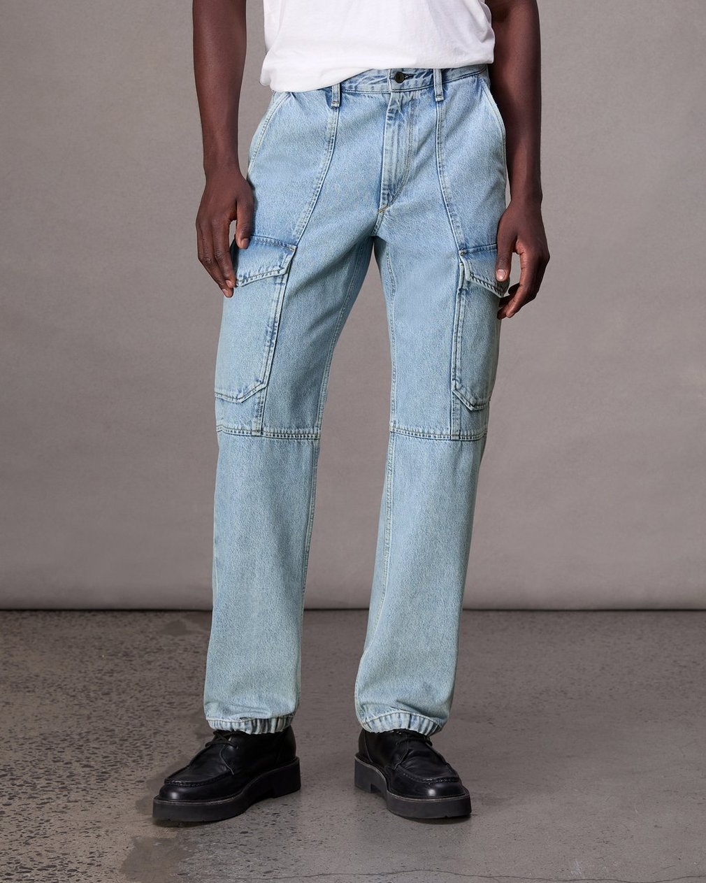 Fit 4 Straight Fit Cargo Jean Skylight - Image 5