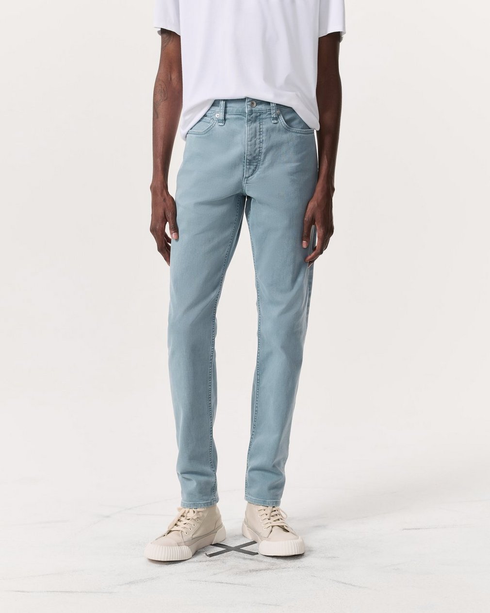 Fit 2 Slim Fit Jeans Stone Blue - Image 3