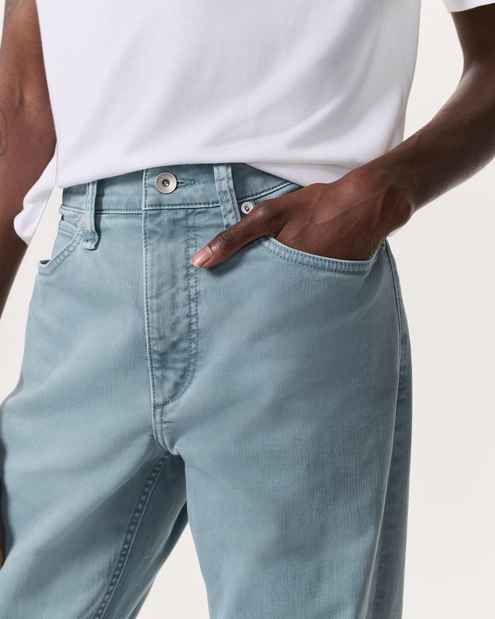 Fit 2 Slim Fit Jeans Stone Blue - Image 4