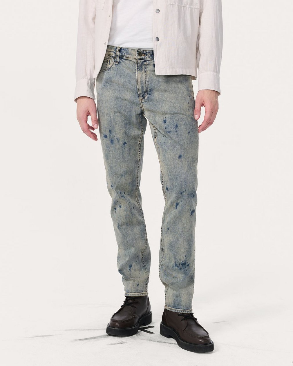 Fit 2 Slim Jeans Worn Bleach - Image 3