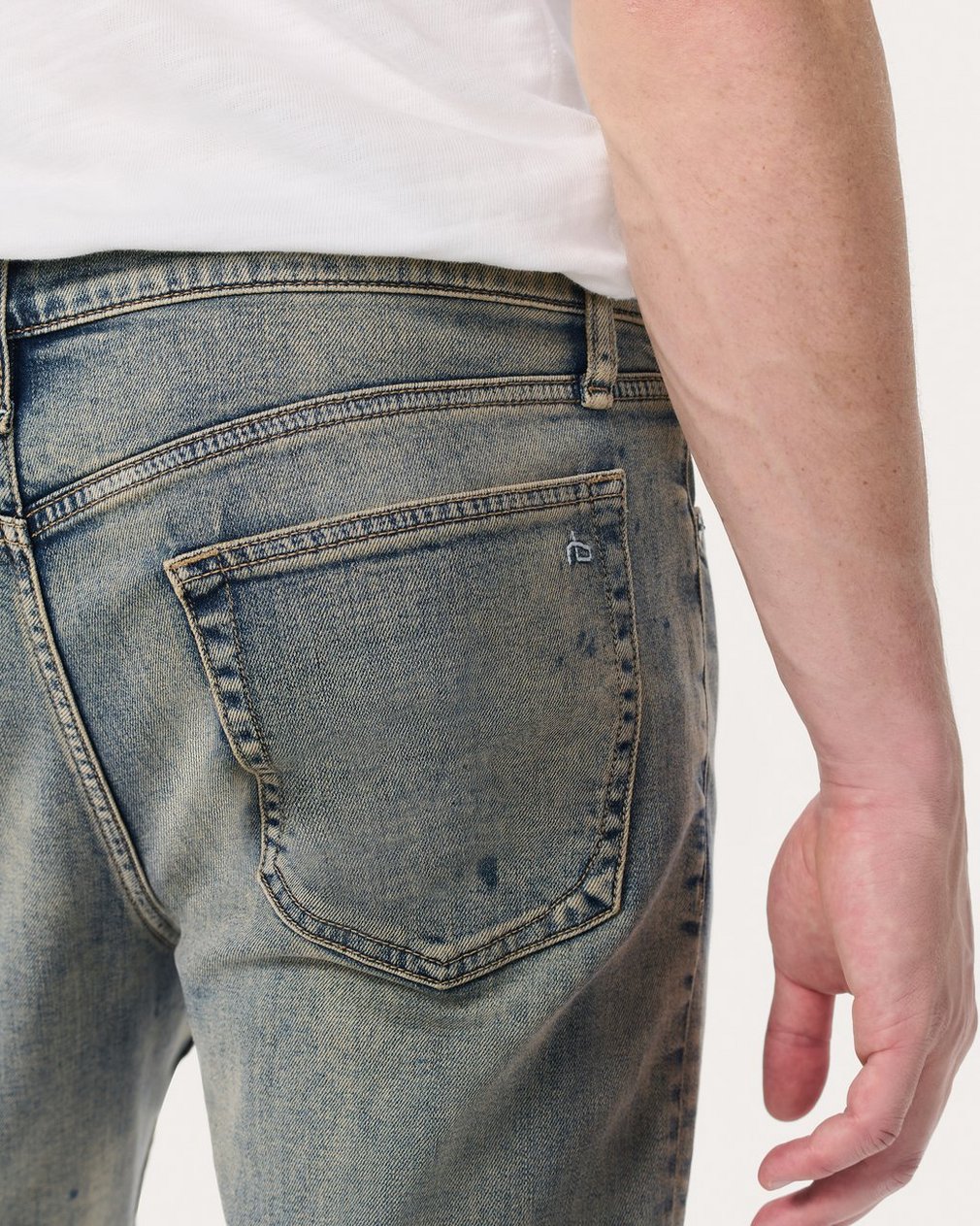 Fit 2 Slim Jeans Worn Bleach - Image 5
