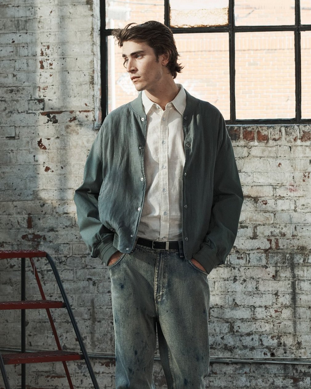 Fit 2 Slim Jeans Worn Bleach - Image 7