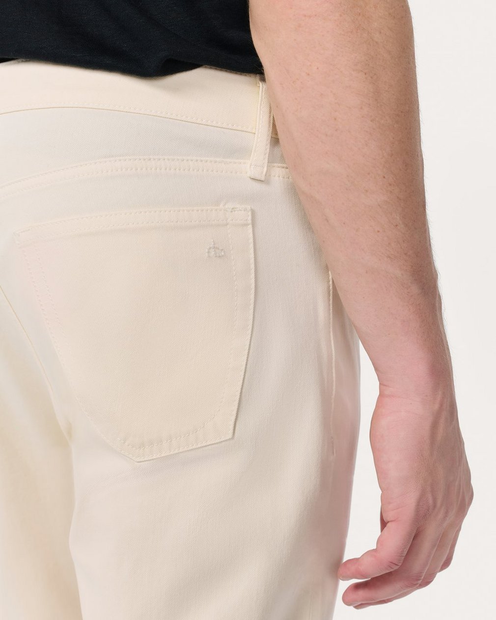 Fit 3 Athletic Jeans Ecru - Image 5