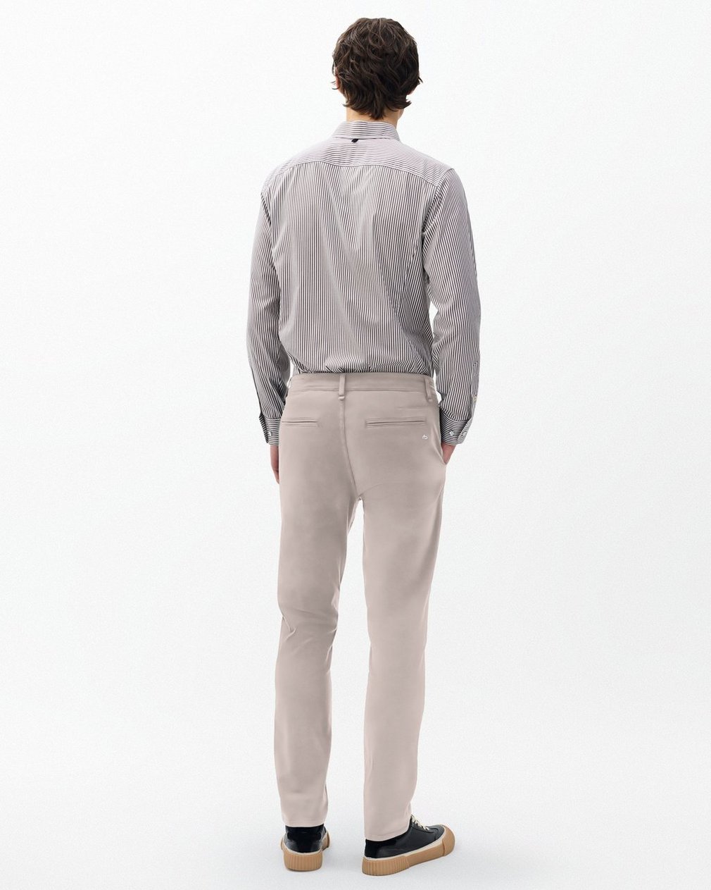 Fit 2 Stretch Twill Chinos Natural Grey - Image 6