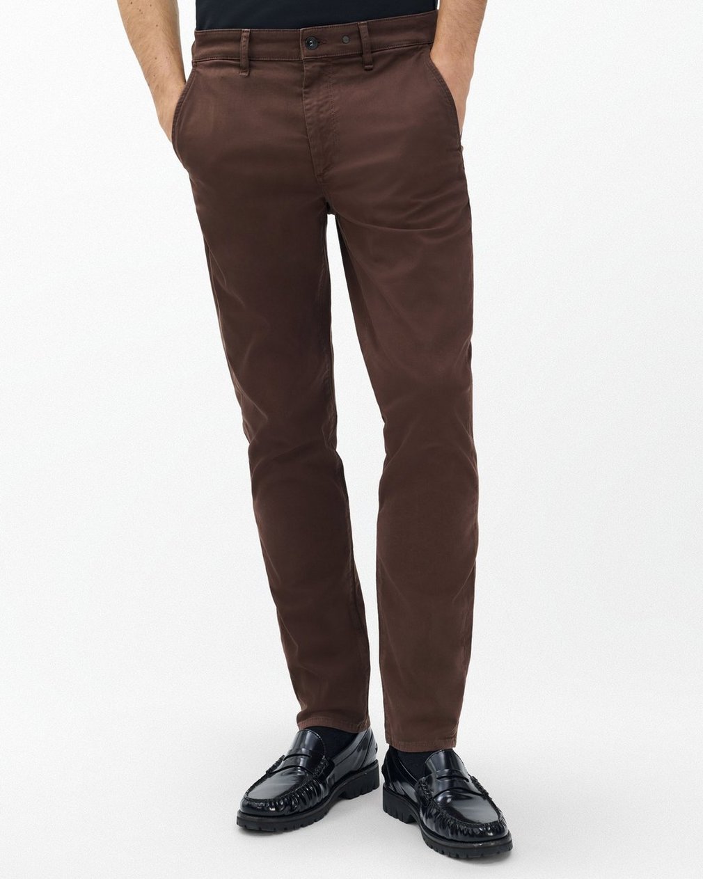Fit 2 Stretch Twill Chinos Mid Brown - Image 3