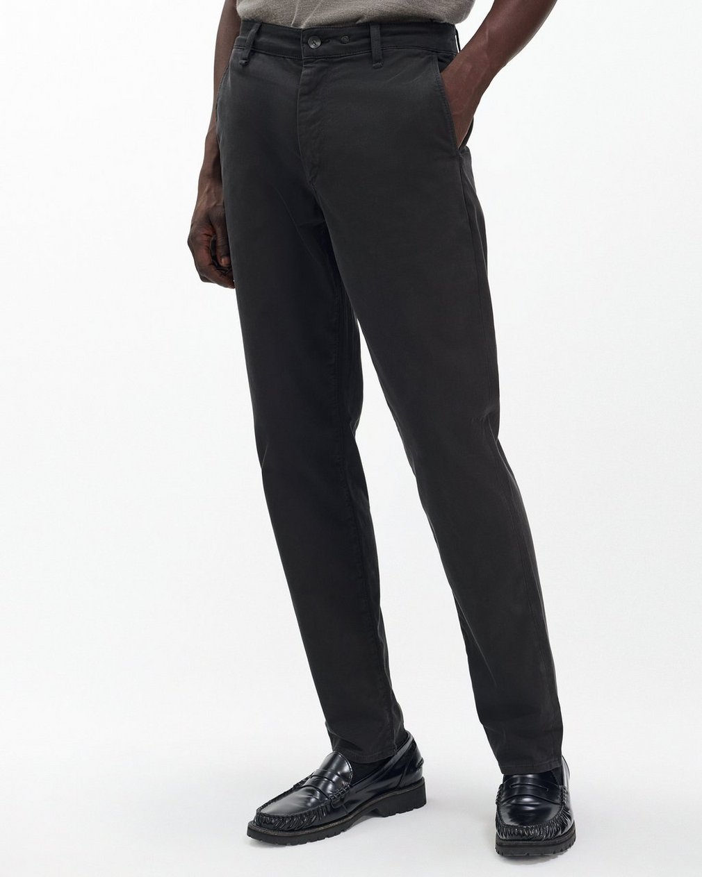 Fit 2 Stretch Twill Chinos Black - Image 4