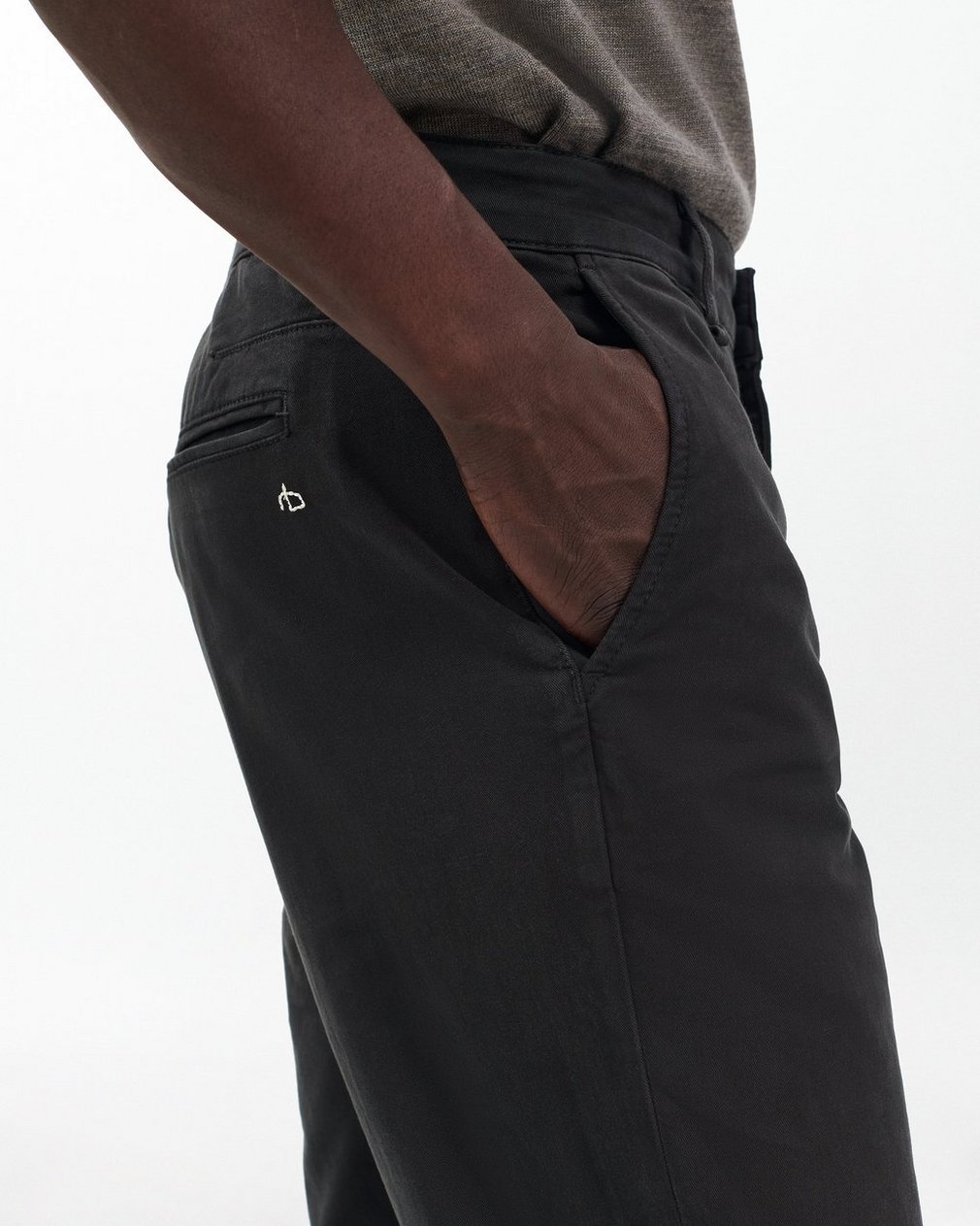 Fit 2 Stretch Twill Chinos Black - Image 5