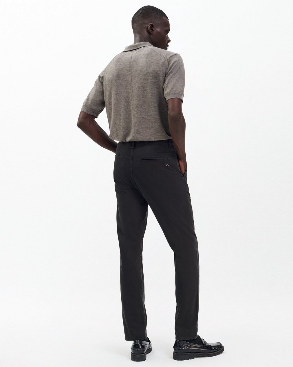 Fit 2 Stretch Twill Chinos Black - Image 6