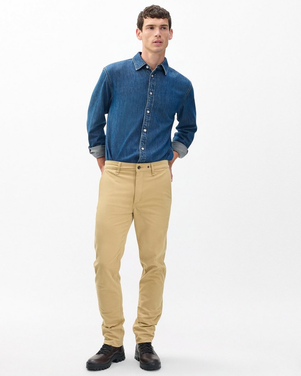 Fit 2 Stretch Twill Chinos Desert Sand
