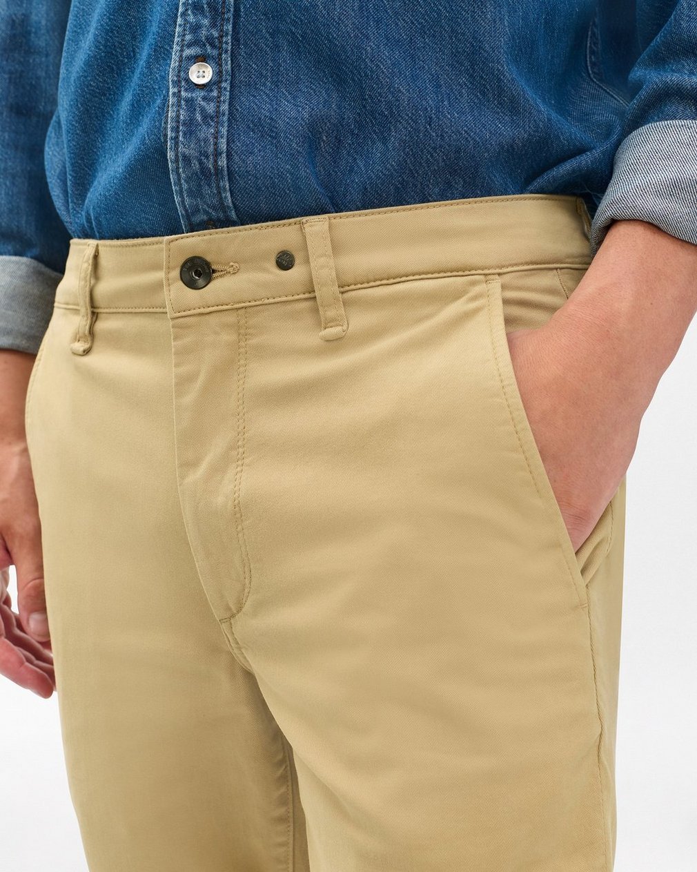 Fit 2 Stretch Twill Chinos Desert Sand - Image 3