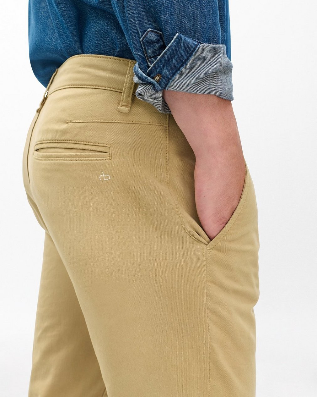Fit 2 Stretch Twill Chinos Desert Sand - Image 4