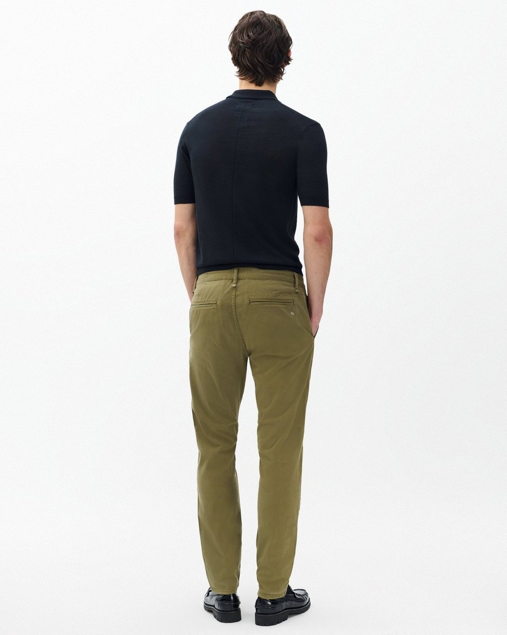 Fit 3 Athletic Chinos Dark Army - Image 6
