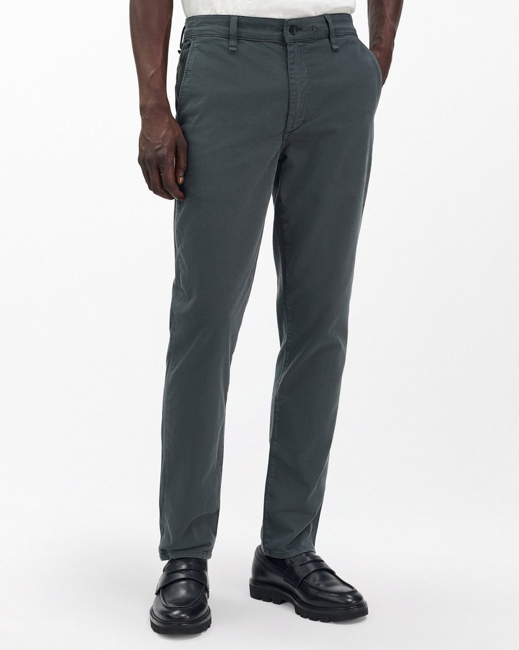 Fit 2 Slim Chinos Pin Grey - Image 4