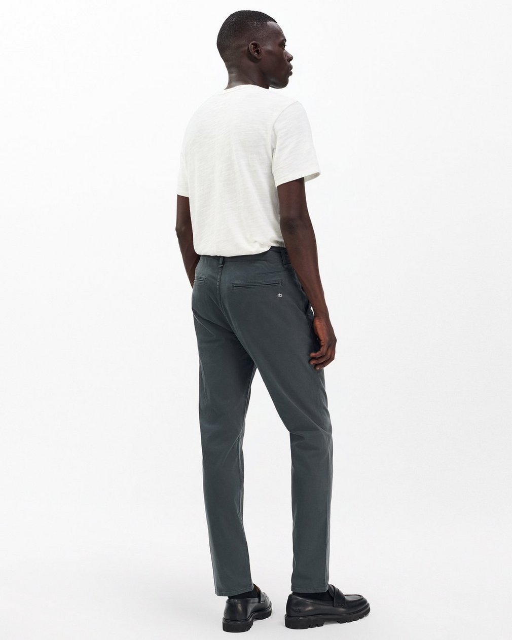 Fit 2 Slim Chinos Pin Grey - Image 6
