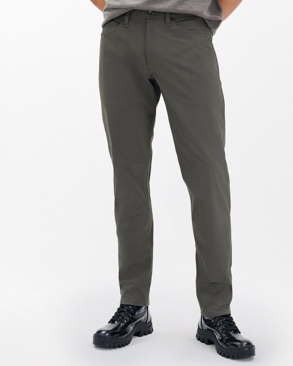 Fit 3 Nylon-Blend Pants Dark Shadow - Image 4