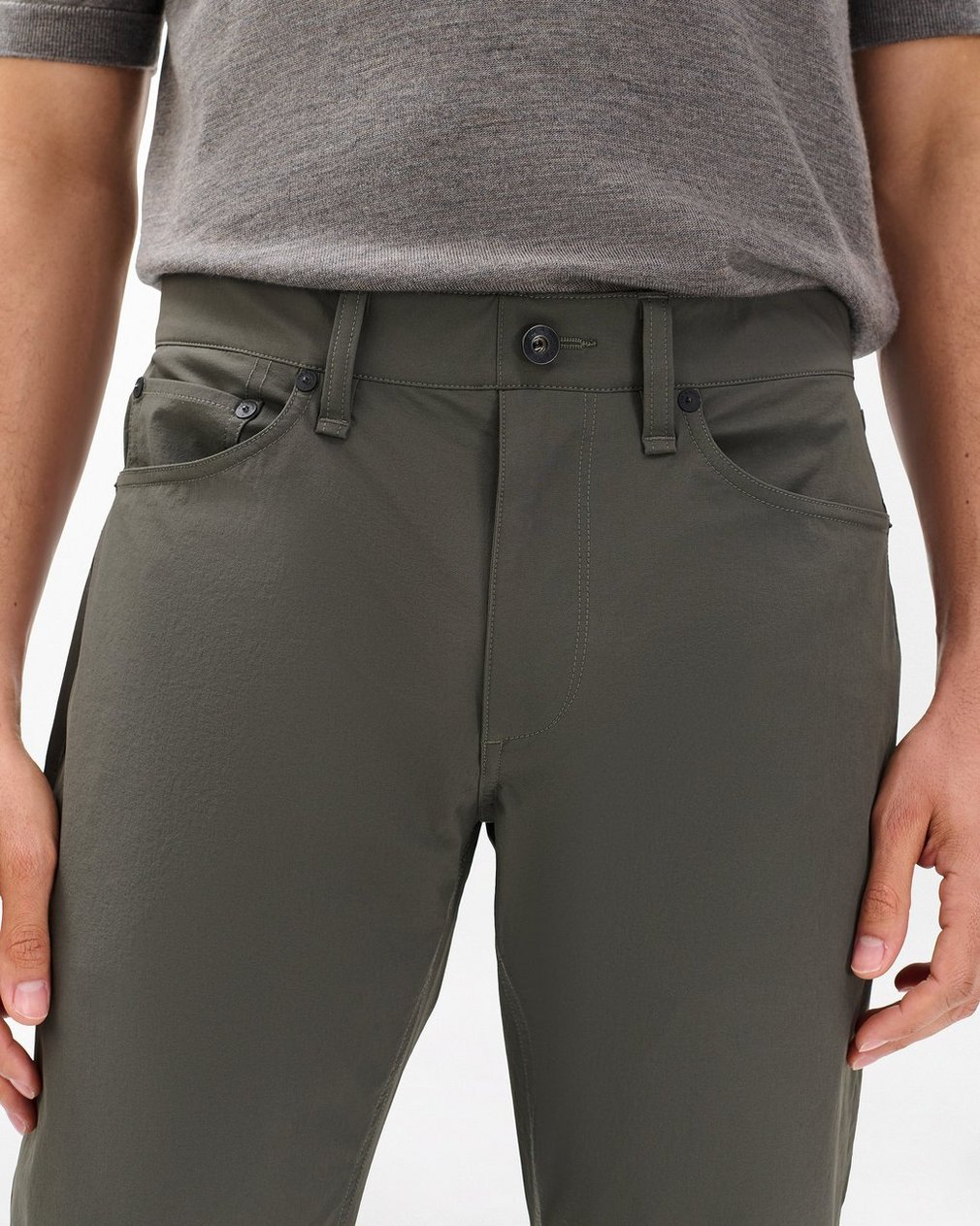 Fit 3 Nylon-Blend Pants Dark Shadow - Image 5