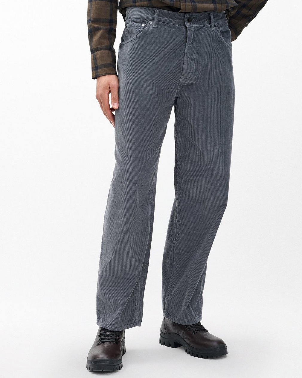 rbBAGGY Fit Corduroy Pants Slate - Image 4