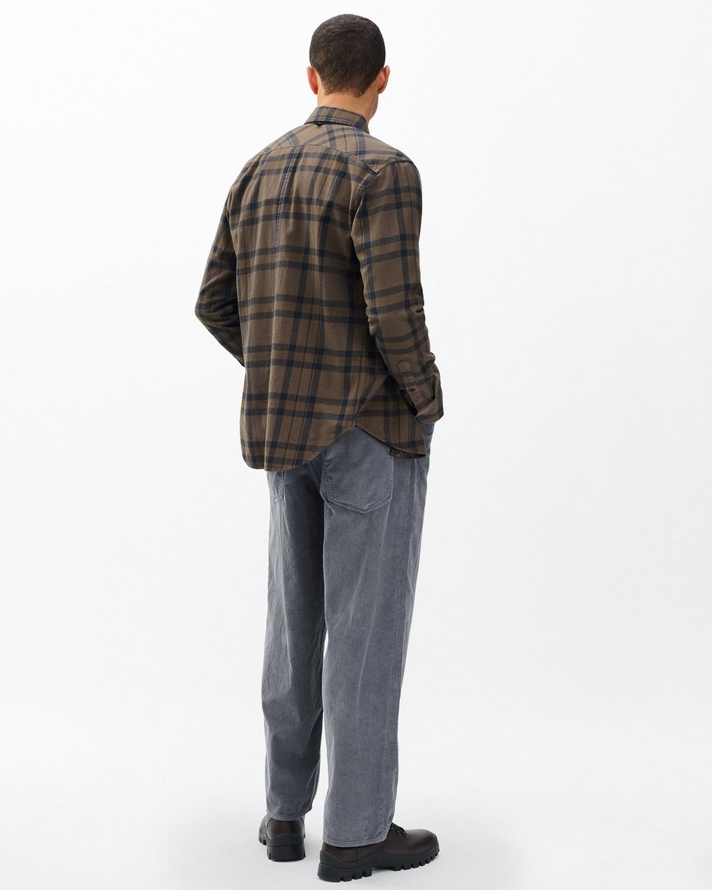 rbBAGGY Fit Corduroy Pants Slate - Image 6