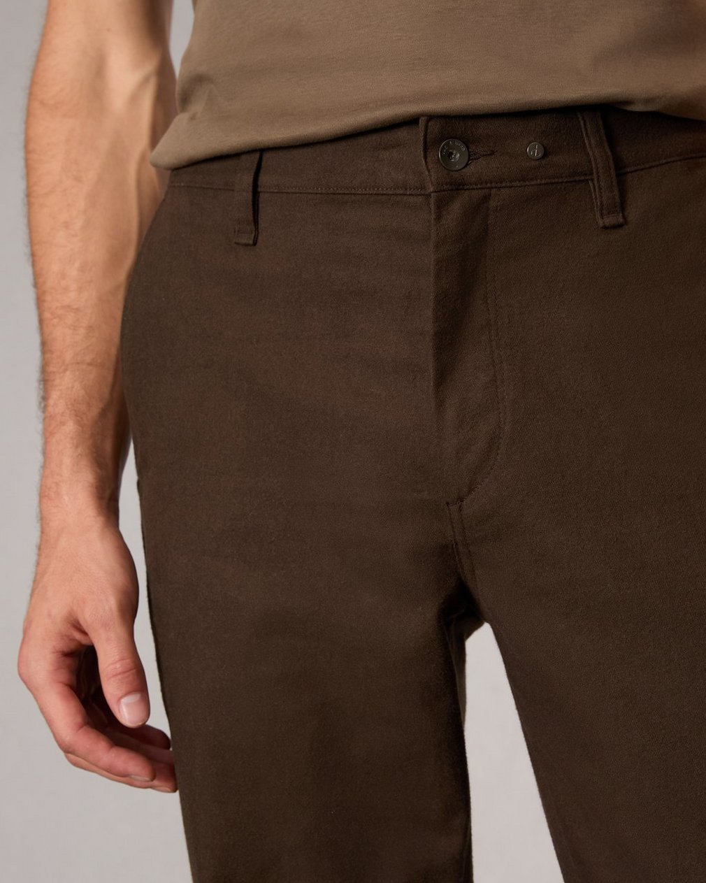 Standard Flannel Chino Pant Army - Image 6