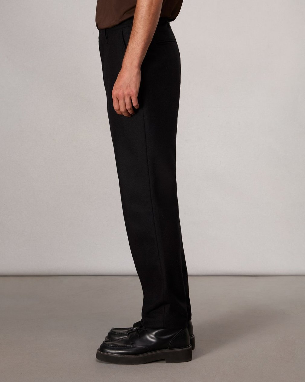 Standard Flannel Chino Pant Black - Image 3