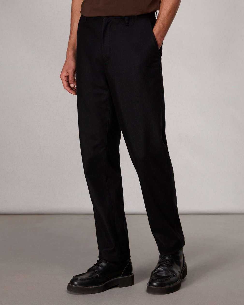 Standard Flannel Chino Pant Black - Image 5
