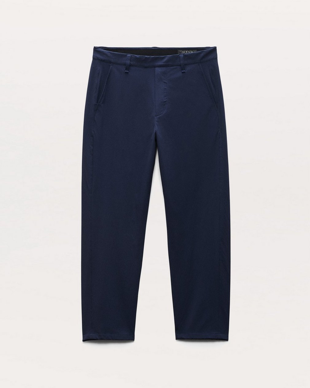 Tapered Nylon-Blend Trousers Navy - Image 2
