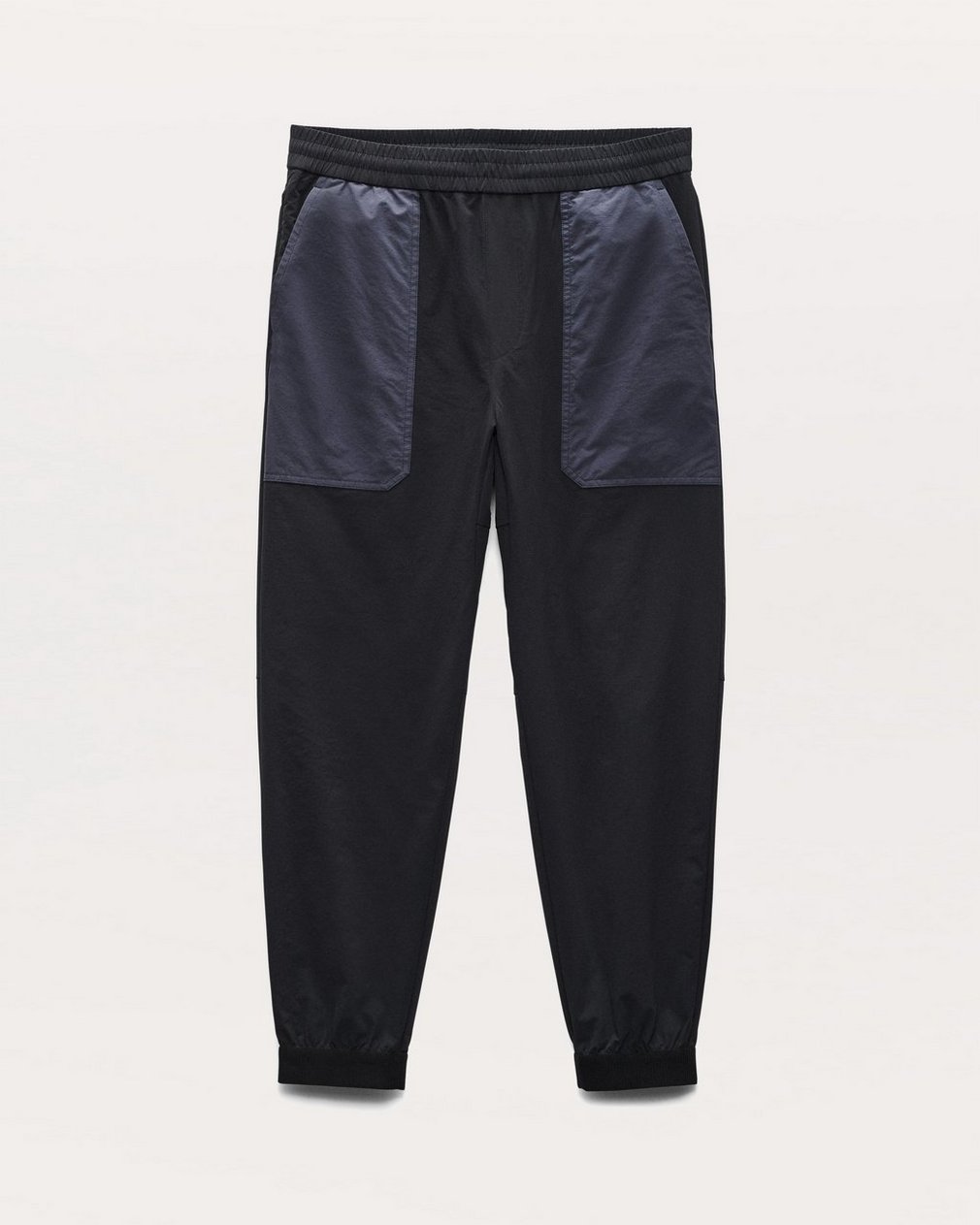 Robert Color-Blocked Jogger Pants Jet Black - Image 2