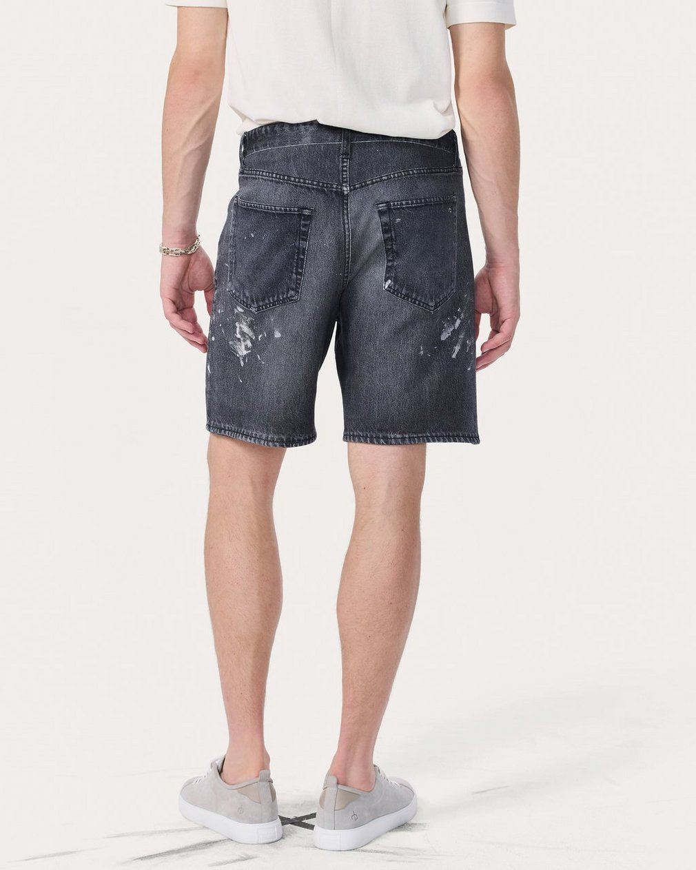 Miramar Fit 4 Shorts Black Paint Splatter - Image 6