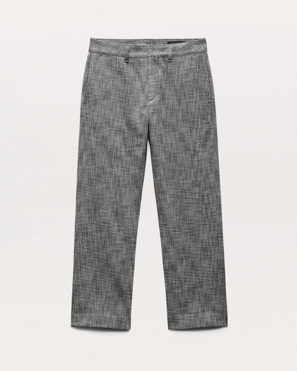 Haydon Straight Fit Italian Tweed Pants Navy Multi - Image 2
